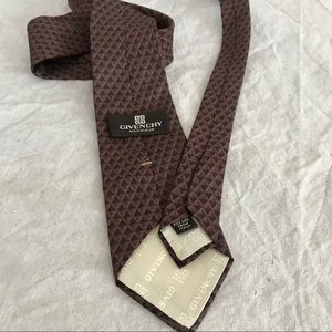 Givenchy Diamond Pattern Tie